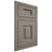 Shiloh Cabinetry Flush Inset Hamlin Alder Plain Cut Thyme Door