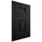 Shiloh Cabinetry Flush Inset Hamlin Cherry Plain Cut Espresso Door