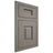 Shiloh Cabinetry Flush Inset Hamlin Cherry Plain Cut Thyme Door