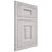 Shiloh Cabinetry Flush Inset Hamlin Hickory Plain Cut Cotton Door