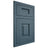 Shiloh Cabinetry Flush Inset Hamlin Hickory Plain Cut Hudson Door