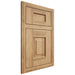 Shiloh Cabinetry Flush Inset Hamlin Hickory Plain Cut Natural Door