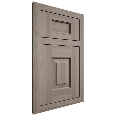 Shiloh Cabinetry Flush Inset Hamlin Hickory Plain Cut Sterling Door