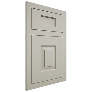 Shiloh Cabinetry Flush Inset Hamlin Paintable Clary Sage Door