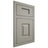 Shiloh Cabinetry Flush Inset Hamlin Paintable Evergreen Fog Door