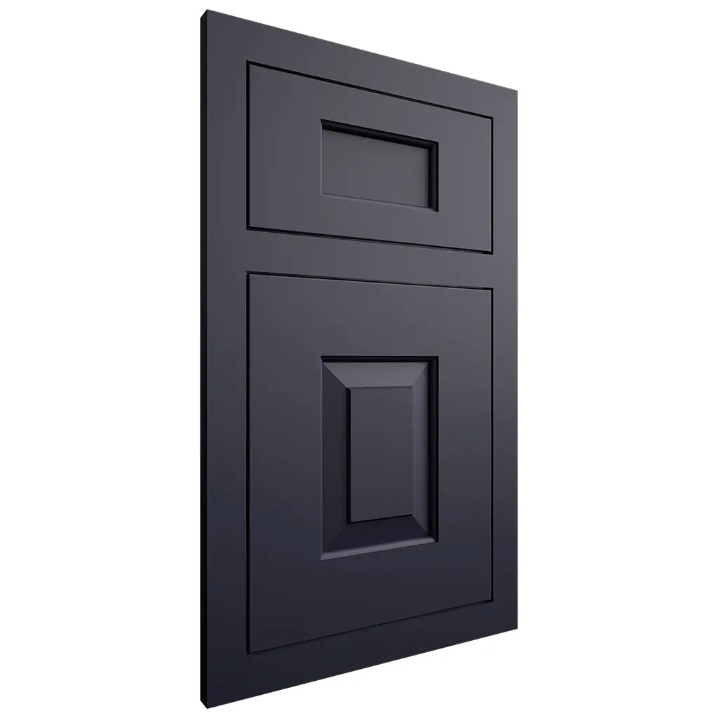 Shiloh Cabinetry Flush Inset Hamlin Paintable Hale Navy Door