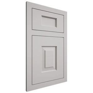 Shiloh Cabinetry Flush Inset Hamlin Paintable Mindful Gray Door