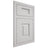 Shiloh Cabinetry Flush Inset Hamlin Paintable Repose Gray Door