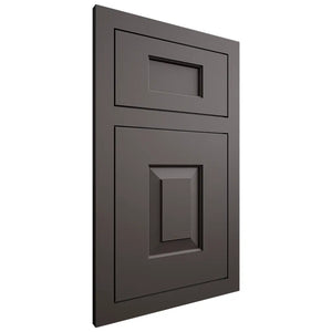Shiloh Cabinetry Flush Inset Hamlin Paintable Urbane Bronze Door