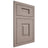 Shiloh Cabinetry Flush Inset Hamlin Red Oak Plain Cut Sterling Door