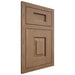 Shiloh Cabinetry Flush Inset Hamlin White Oak Plain Cut Medium Door