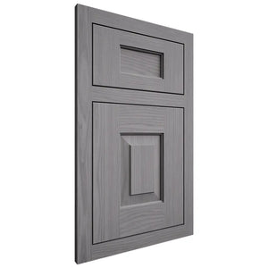 Shiloh Cabinetry Flush Inset Hamlin White Oak Plain Cut Sterling Door