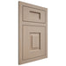 Shiloh Cabinetry Flush Inset Hamlin White Oak Plain Cut Straw Door