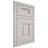 Shiloh Cabinetry Flush Inset Hamlin White Oak Quarter Sawn Cotton Door