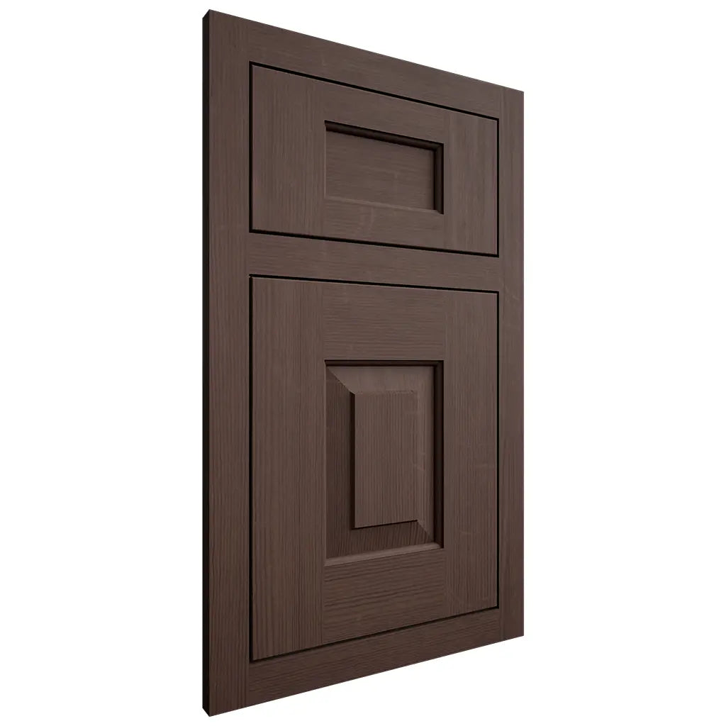 Shiloh Cabinetry Flush Inset Hamlin White Oak Quarter Sawn Dusk Door