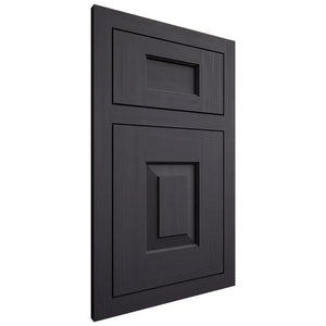 Shiloh Cabinetry Flush Inset Hamlin White Oak Quarter Sawn Harbor Door