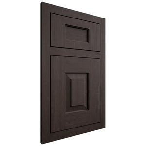 Shiloh Cabinetry Flush Inset Hamlin White Oak Quarter Sawn Morel Door