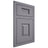 Shiloh Cabinetry Flush Inset Hamlin White Oak Rift Cut Cadet Door