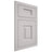 Shiloh Cabinetry Flush Inset Hamlin White Oak Rift Cut Cotton Door