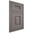 Shiloh Cabinetry Flush Inset Hamlin White Oak Rift Cut Flagstone Door