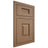 Shiloh Cabinetry Flush Inset Hamlin White Oak Rift Cut Medium Door