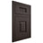 Shiloh Cabinetry Flush Inset Hamlin White Oak Rift Cut Morel Door