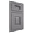 Shiloh Cabinetry Flush Inset Hamlin White Oak Rift Cut Sterling Door
