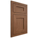Shiloh Cabinetry Flush Inset Hanover Alder Plain Cut Cola Door