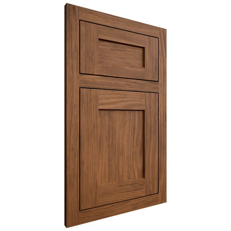 Shiloh Cabinetry Flush Inset Hanover Cherry Plain Cut Carob Door