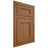Shiloh Cabinetry Flush Inset Hanover Cherry Plain Cut Coffee Door