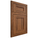 Shiloh Cabinetry Flush Inset Hanover Hickory Plain Cut Burnt Sugar Door