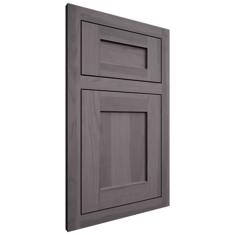 Shiloh Cabinetry Flush Inset Hanover Hickory Plain Cut Cadet Door