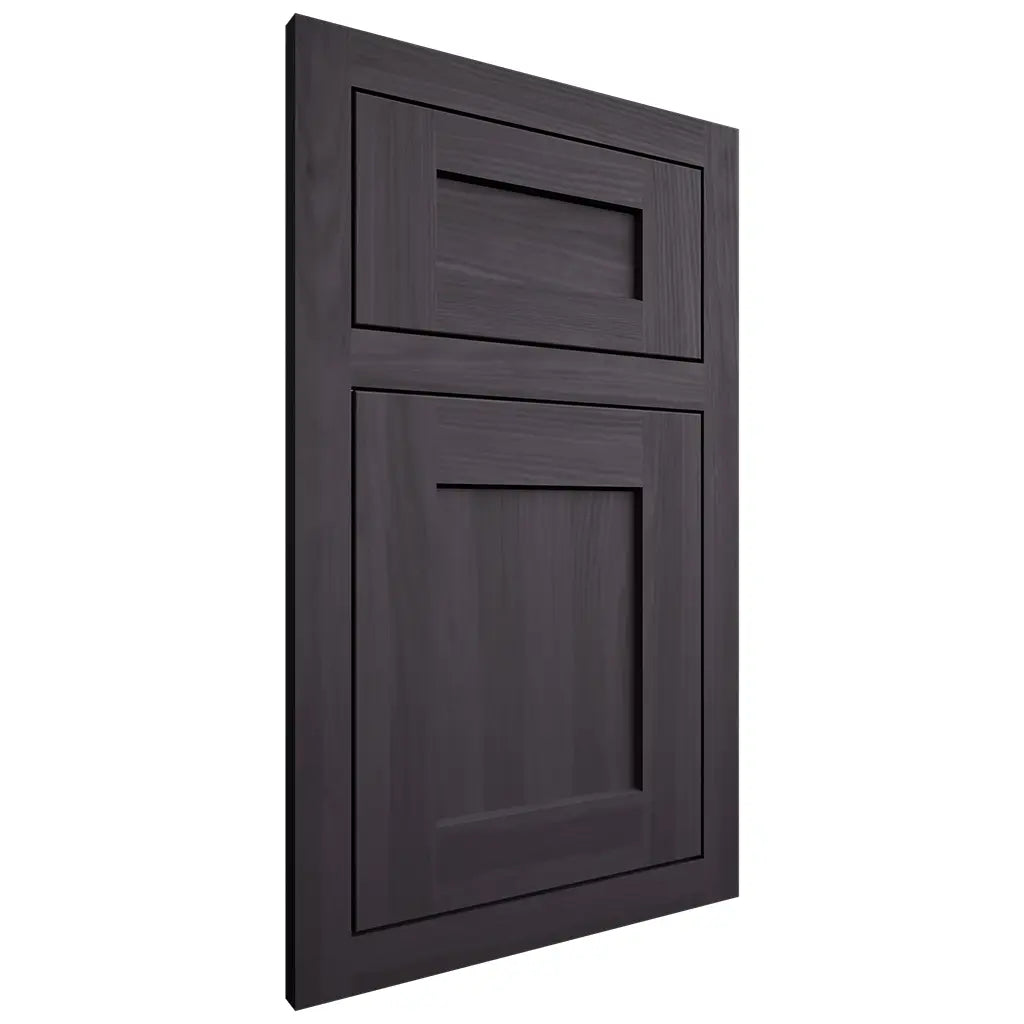 Shiloh Cabinetry Flush Inset Hanover Hickory Plain Cut Harbor Door