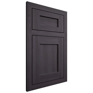 Shiloh Cabinetry Flush Inset Hanover Hickory Plain Cut Harbor Door