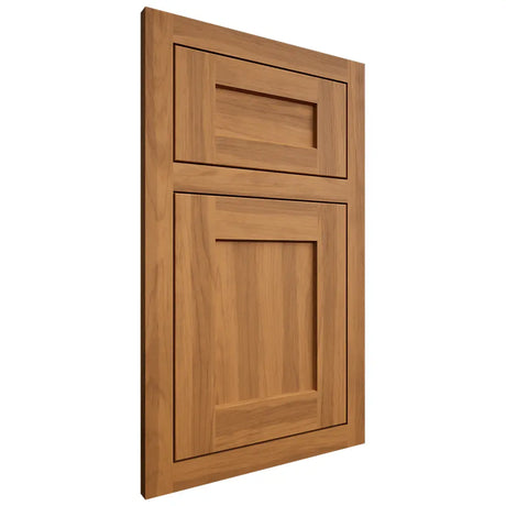 Shiloh Cabinetry Flush Inset Hanover Hickory Plain Cut Medium Door