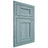 Shiloh Cabinetry Flush Inset Hanover Hickory Plain Cut Sky Door