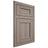 Shiloh Cabinetry Flush Inset Hanover Hickory Plain Cut Sterling Door