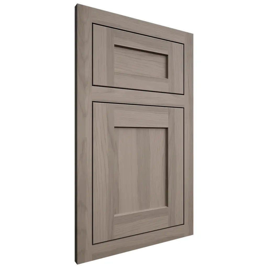Shiloh Cabinetry Flush Inset Hanover Hickory Plain Cut Sterling Door