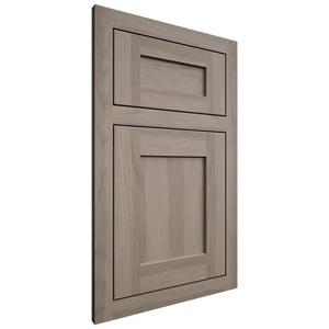 Shiloh Cabinetry Flush Inset Hanover Hickory Plain Cut Sterling Door
