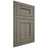 Shiloh Cabinetry Flush Inset Hanover Hickory Plain Cut Thyme Door