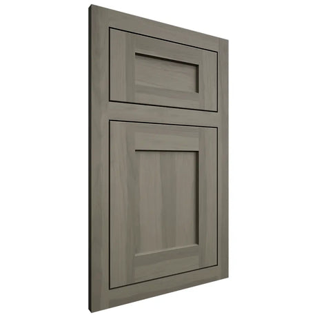 Shiloh Cabinetry Flush Inset Hanover Hickory Plain Cut Thyme Door