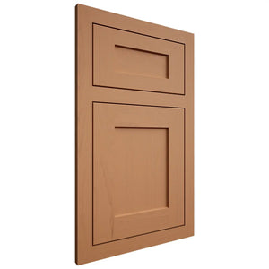 Shiloh Cabinetry Flush Inset Hanover Maple Plain Cut Cashmere Door