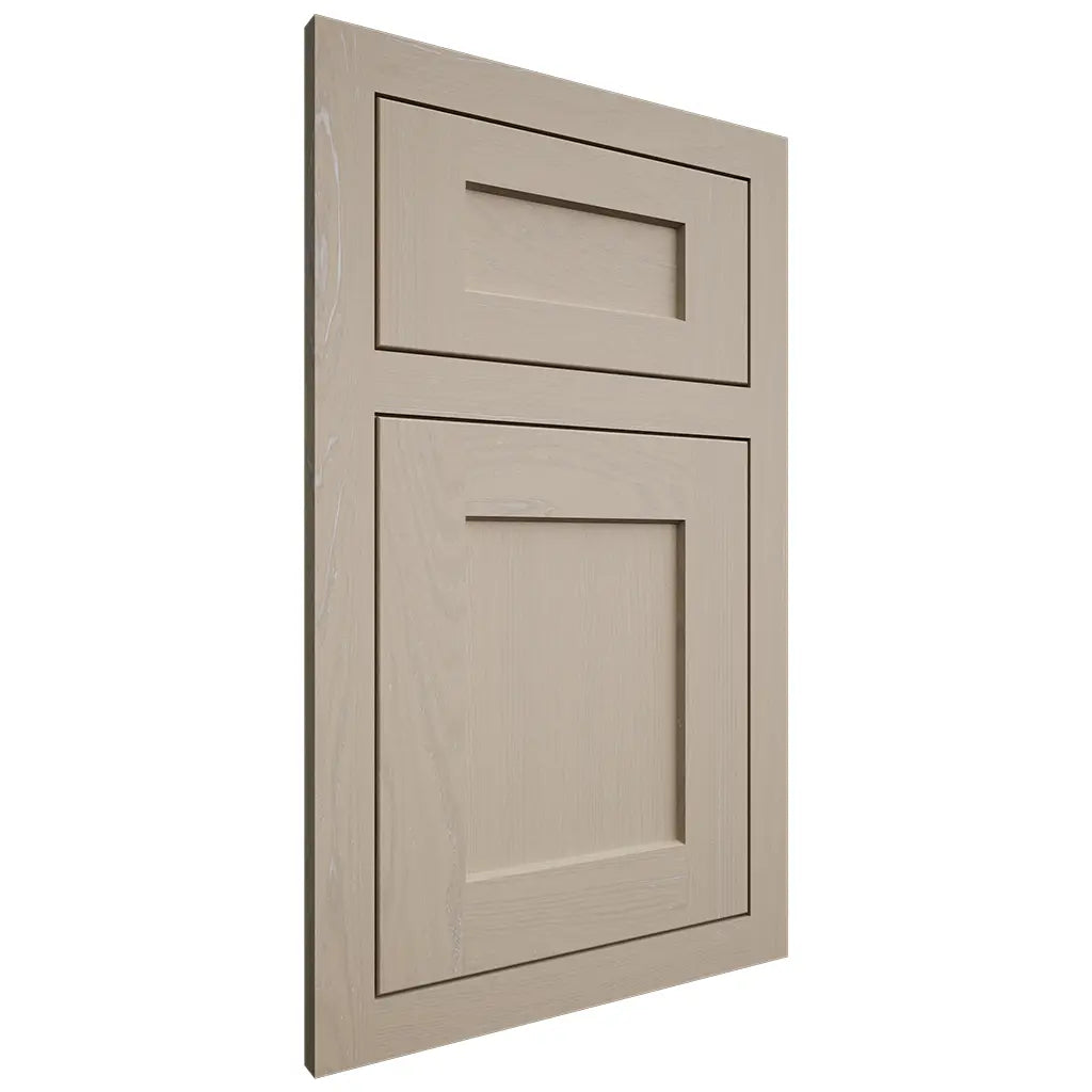 Shiloh Cabinetry Flush Inset Hanover Maple Plain Cut Pebble Door