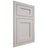 Shiloh Cabinetry Flush Inset Hanover Paintable Amazing Gray Door