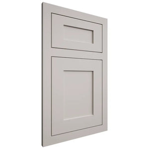 Shiloh Cabinetry Flush Inset Hanover Paintable Amazing Gray Door