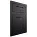Shiloh Cabinetry Flush Inset Hanover Paintable Black Door