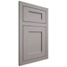 Shiloh Cabinetry Flush Inset Hanover Paintable Dovetail Gray Door