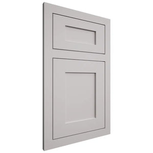 Shiloh Cabinetry Flush Inset Hanover Paintable Light French Gray Door