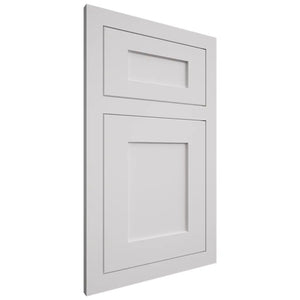 Shiloh Cabinetry Flush Inset Hanover Paintable Pure White Door