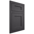 Shiloh Cabinetry Flush Inset Hanover Poplar Plain Cut Cadet Door